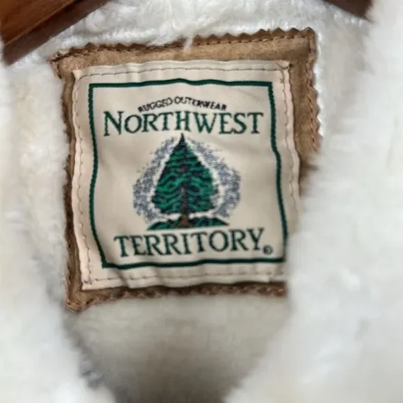 North West Territory Womens Genuine Leather Jacket Large - Picture 7 of 10